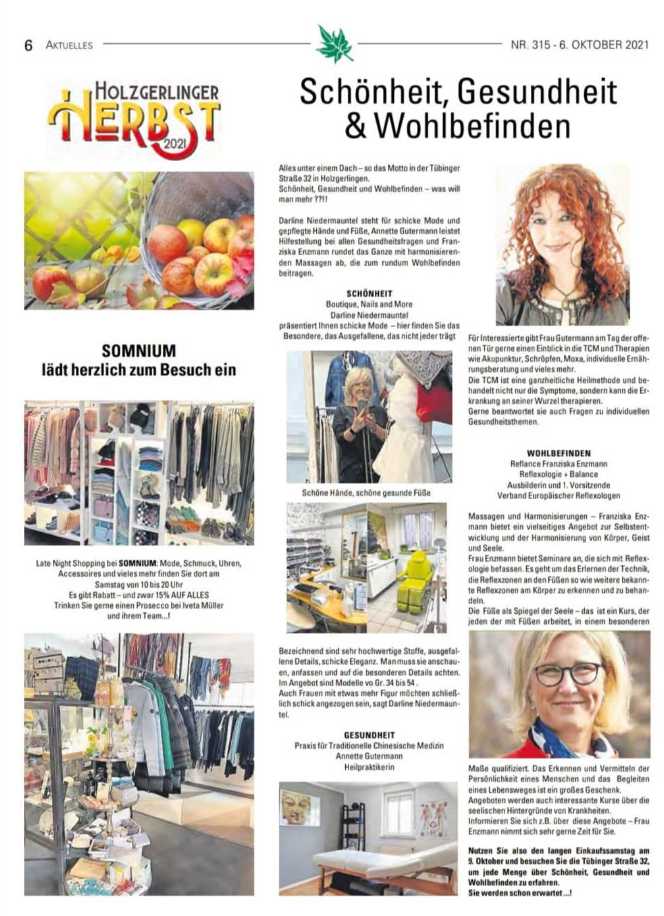 Holzgerlinger Herbst 2021